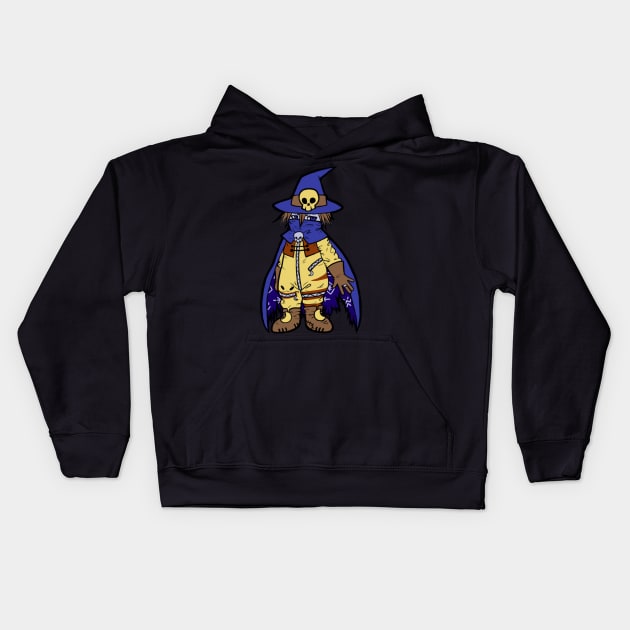 Wizardmon Kids Hoodie by starfoxe